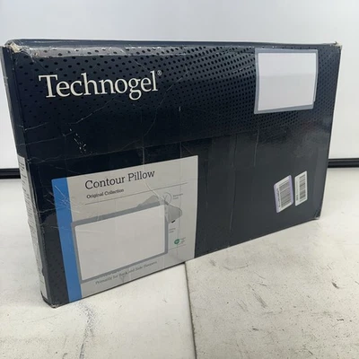 Technogel Cooling Contour Pillow, Original Collection, 26 x 16 x 4.5, Open Box - Image 1 of 4