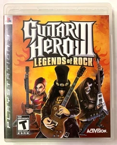 Guitar Hero III Legends of Rock (Sony PlayStation 3, 2008) PS3 Game CIB - Picture 1 of 4