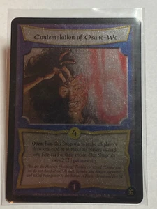 CONTEMPLATION OF OSANO-WO FOIL-LEGEND of the FIVE RINGS CCG(L5R)-APC-2001 - Picture 1 of 1