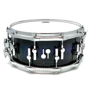 Sonor SQ2 Maple Medium Snare Drum 14x6.5 Violet Tribal Stripes - Picture 1 of 1