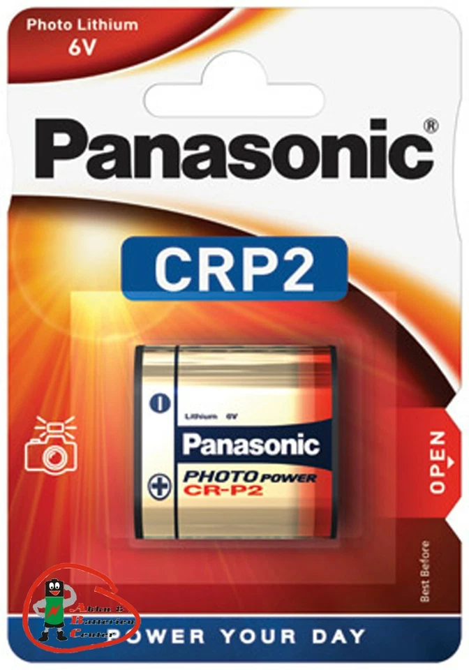 Panasonic Lithium 6 V Typ CR P2L 1er-Blister  DL223A EL223AP CRP2P KCRP2A CRP2R  - Bild 1 von 1