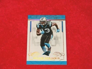 KELVIN BENJAMIN PANTHERS 2016 NATIONAL TREASURES #15 HOLO GOLD 10/10 (F-157) - Picture 1 of 1