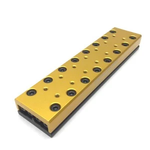 Deltron NBT-1125A Crossed Roller Slide Table, Travel 3" Load 197 lbs, 4.92x1.18" - Picture 1 of 5