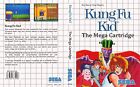 - Kung Fu Kid Master System Pudełko zastępcze Art Case Tylko wkładka Cover