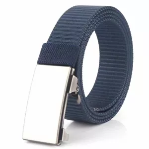Automatic buckle men's versatile belt for casual outdoor fashion  jeans - Picture 1 of 17