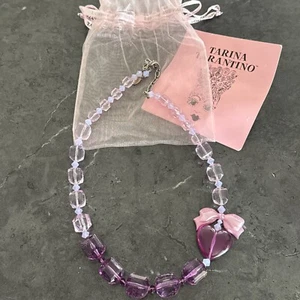 Tarina Tarantino Adjustable Purple Heart Necklace - Picture 1 of 5