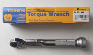 TOHNICHI 1/4" CLICK TYPE TORQUE WRENCH (0.4~2.0Nm) QL2N-MH - Picture 1 of 2