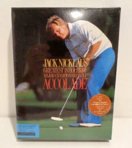 Jack Nicklaus Greatest 18 Holes of Major Championship Golf IBM SEALED Big Box PC - Picture 1 of 6