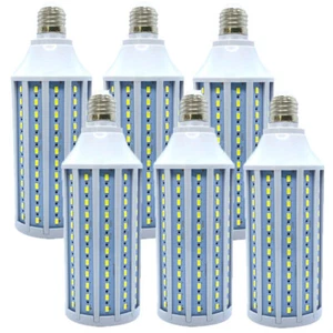 168-Chip LED Bulb Corn Light 55W Eq. 400W E26 6500lm Cool White Daylight 6000K - Picture 1 of 11