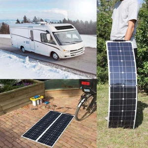 Solarpanel 12V flexibel – lang & schmal – extra schlank – MC4 - Bild 1 von 15
