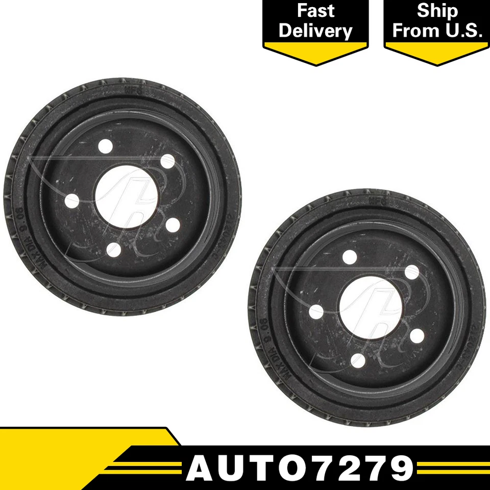 Raybestos 刹车后 2PCS 制动鼓适用于福特 Aerostar — 第 1/1 张图片