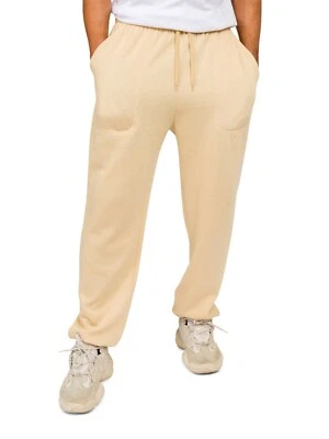 Men's Workout Lightweight Fleece Drawstring Elastic Cuff Sweatpants FL78-VICTORI - Image 1 of 2