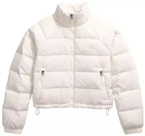 Chaqueta de plumón The North Face (600) Hydrenalite grande blanca Dune para mujer nueva con etiquetas 2024 - Imagen 1 de 10