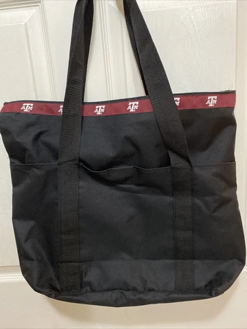 Texas A&M Large Tote Bag for Grocery Shopping Beach 15" x 19" x 5" Cover