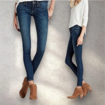 Lucky Brand Charlie Skinny Jeans | Blue | Size 26 | Inseam 29” - Image 1 of 4