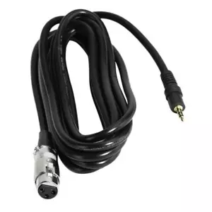 Premium TRS Male XLR Female 3 Pin MIC Microphone Audio Cable Cord 1.6ft 3.5mm - Picture 1 of 7