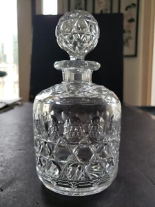 Cologne Bottle perfume American brilliant Cut glass Crystal Boston Sandwich Hob - Picture 1 of 24
