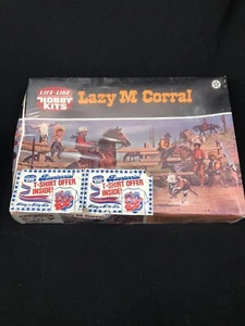Life-like Lazy M Corral Hobby Kit Vintage Neu Versiegelt - Bild 1 von 5