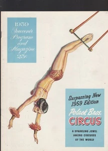 POLACK BROS. CIRCUS 1959 PROGRAM-INDIVIDUALLY NUMBERED! - Picture 1 of 4