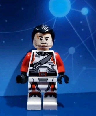 Lego Jace Malcom Star Wars Minifigure 9497 Republic Striker-Class Starfighter - Image 1 of 4