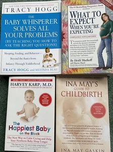 Pregnancy Childbirth And New Baby Advice Book Lot PB - Picture 1 of 10