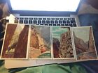 4 Super HT Co.  Royal Gorge Colorado White Border Postcards  Very Nice