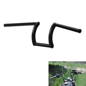 1" Z Handlebars Fit For Harley Custom Bobber Softail Dyna Sportster XL883 1200 - Picture 1 of 8