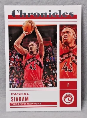 2022-23 Panini Chronicles Basketball Pascal Siakam #4 Raptors - Image 1 of 2