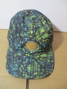 Volcom Mens Strapback 5 Panel Hat Cap Green Yellow Adult One Size Adjustable - Picture 1 of 11
