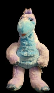 Juguete de peluche Build A Bear BABW Dragon 18 pulgadas azul púrpura regalo - Imagen 1 de 12