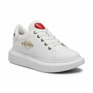 LOVE MOSCHINO Baskets Femme Fille Chaussures Running Cœur JA15204G1CIA0100 - Picture 1 of 6