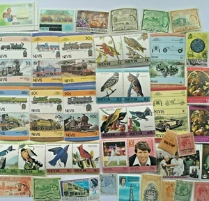 Saint Kitts-Nevis-Anguilla Stamps Collection - 50 to 1000 Different Stamps - Picture 1 of 9