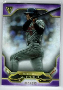 2020 Topps Triple Threads Amethyst #9 Cal Ripken Jr. \299 (ref 152222) - Picture 1 of 1