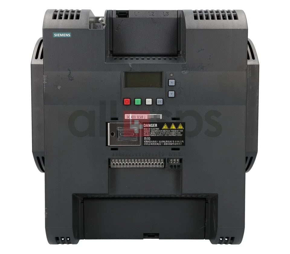 SINAMICS V20 3AC380-480V 18,5KW - 6SL3210-5BE31-8UV0 (USED) - Image 1 of 1