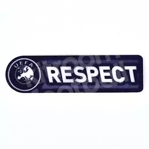 Original Player Issue 2009-11 UEFA Respect Patch Parche Purple Sporting ID Fi... - Imagen 1 de 2