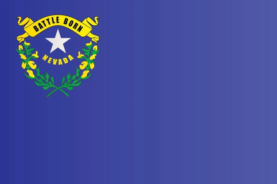 Nevada State Flag Cool Wall Decor Art Print Poster 24x36 - Image 1 of 1