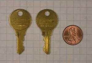 LORI LOCK #1700-00-3001-EB005 CUT KEYS, SINGLE-BITTED, (OLD #L400) - Picture 1 of 1