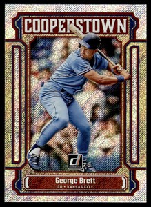 2023 Donruss Cooperstown Silver Rapture George Brett Kansas City Royals #CT15