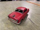 Vtg Mid Century Made In Japan Tin Bettery Operated Red Fat Car 7.5" Long