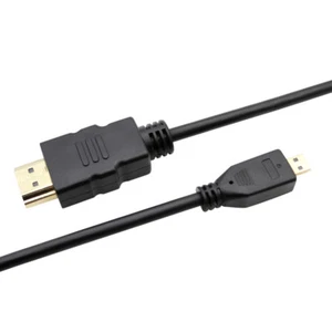 HDMI to MICRO HDMI male for SONY DSC-RX10 IV RX100 III V RX100M2 RX100M4 GM - Picture 1 of 7