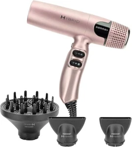 GAMMA PIU ASCIUGACAPELLI PROFESSIONALE PHON HYBRID IONI MOTORE DIGITALE 1800W - Foto 1 di 36