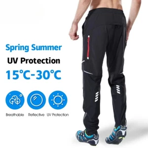 Cycling Pants Windproof Bicycle Pants Quick Drying Riding Bike Pants Fitness - Picture 1 of 15