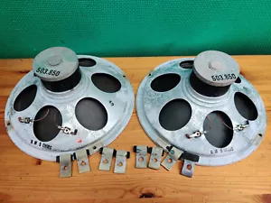2 altoparlanti a banda larga AlNiCo altoparlanti fullrange 5Ω. X - Foto 1 di 4