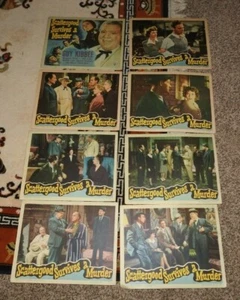 Original Lobby Cards Scattergood Survives a Murder, 8 Lobby Cards, 1942 - Picture 1 of 7