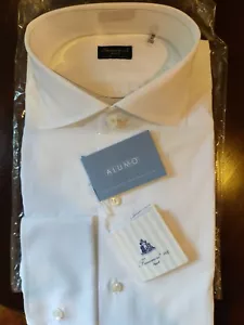Camisa de algodón suizo Finamore Alumo 16-41 - Imagen 1 de 4