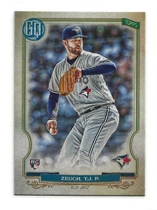 T.J. ZEUCH 2020 Topps Gypsy Queen Base Card Toronto Blue Jays (#74) Rookie RC - Picture 1 of 2