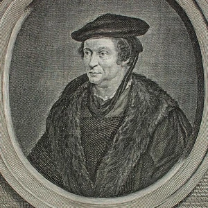 Jacobus Houbraken Mänerporträt Aert Goes Advokat Holland Kupferstich um 1750 - Bild 1 von 3