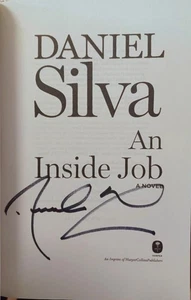 AN INSIDE JOB HARDCOVER 2025 FIRST EDITION AUTOGRAPHED SIGNED BY DANIEL SILVA - Imagen 1 de 3