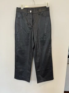 J.Crew Crewcuts Girls Faux Leather Pants Size 8 - Picture 1 of 6