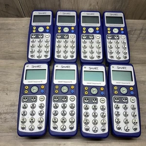 SMART Response PE Student Clicker Remote RC0111 – Classroom Tech Lot Of 8 - Picture 1 of 3